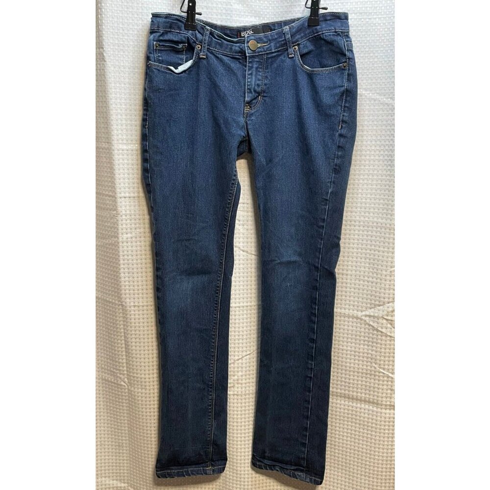 BDG jeans womens 28 x 25 slim straight low rise 66170 blue